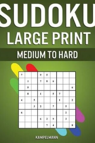 Cover of Sudoku Large Print Medium to Hard