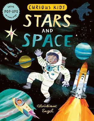 Book cover for Curious Kids: Stars and Space