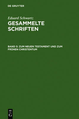 Book cover for Zum Neuen Testament Und Zum Fruhen Christentum