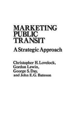 Book cover for Marketing Public Transit