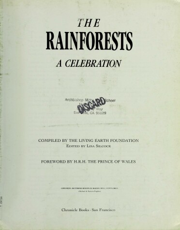 Cover of Rainforests