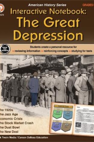 Cover of Interactive Notebook: The Great Depression