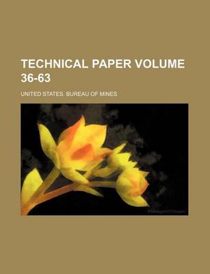 Book cover for Technical Paper Volume 36-63