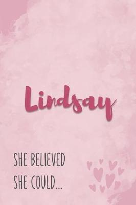 Book cover for Lindsay She Believe She Could