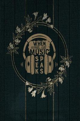 Book cover for When Words Fail Music Speaks