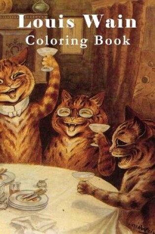 Cover of Louis Wain Coloring Book