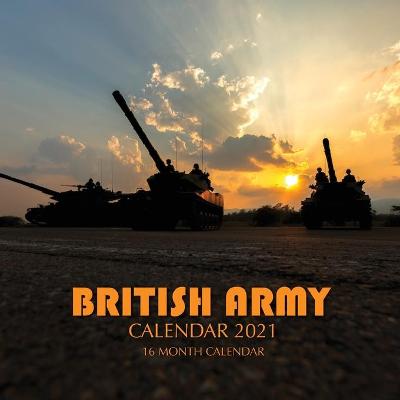 Book cover for British Army Calendar 2021