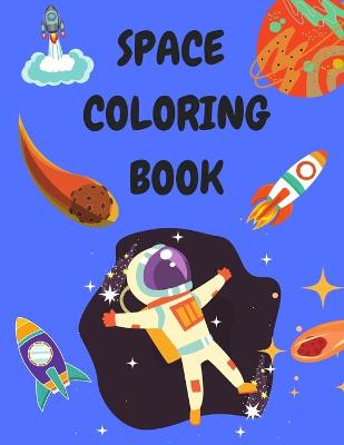 Book cover for Space Coloring Book