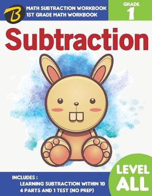 Book cover for Subtraction Workbook Grade 1