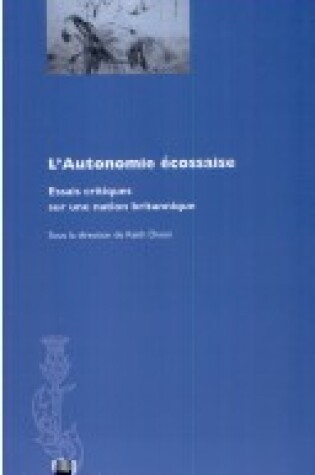 Cover of L' Autonomie Ecossaise
