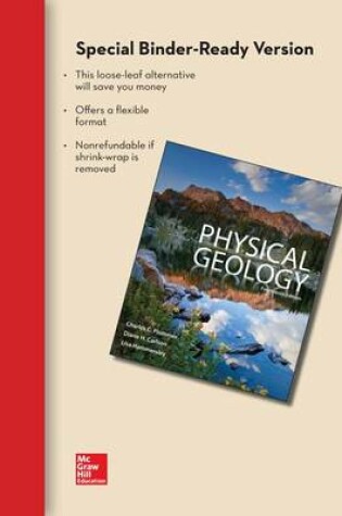 Cover of Loose Leaf Version for Physical Geology with Connect Access Card