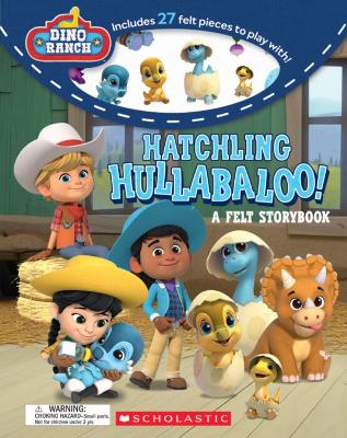 Book cover for Hatchling Hullabaloo! Felt Storybook