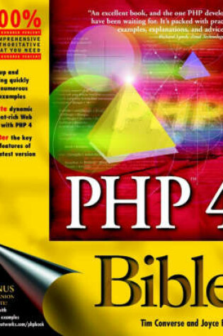 Cover of PHP 4 Bible