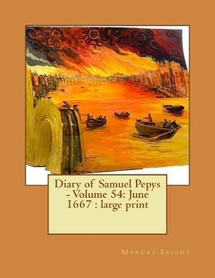 Book cover for Diary of Samuel Pepys - Volume 54