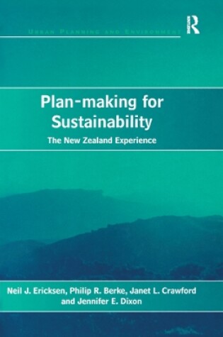 Cover of Plan-making for Sustainability