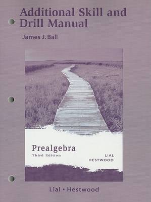 Book cover for Additional Skill and Drill Manual for Prealgebra