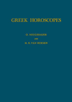 Book cover for Greek Horoscopes