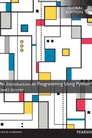 Cover of Introduction to Programming Using Python, An, Global Edition