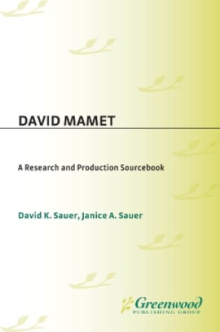 Cover of David Mamet