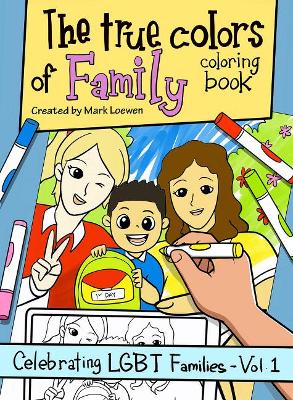 Book cover for The True Colors of Family Coloring Book