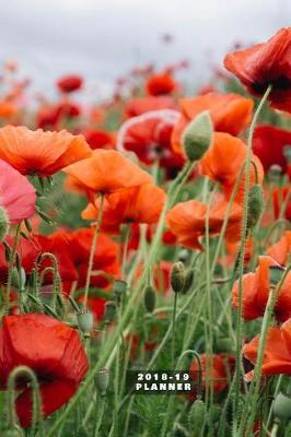 Book cover for Field of Poppies 16-Mo Planner Organizer 6"x9"