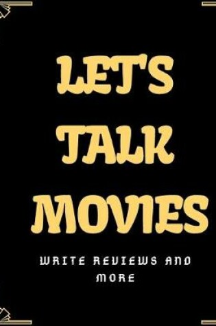 Cover of Let's talk Movies