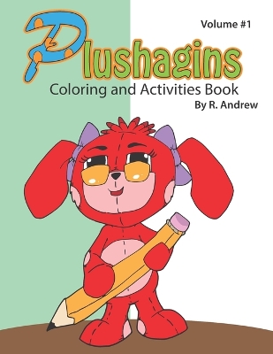 Book cover for Plushagings Coloring and Activities Book