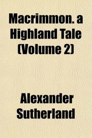 Cover of Macrimmon. a Highland Tale (Volume 2)