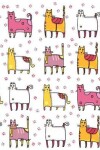 Book cover for My Big Fat Journal Notebook For Cat Lovers Funny Cats Wearing Socks Pattern 1