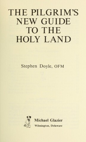 Book cover for The Pilgrim's New Guide to the Holy Land