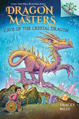 Cover of Cave of the Crystal Dragon: A Branches Book (Dragon Masters #26)