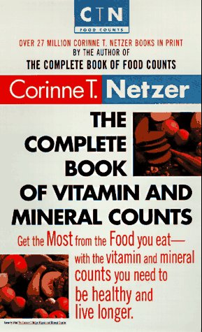 Cover of The Complete Book of Vitamin and Mineral Counts