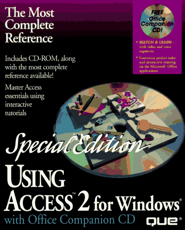 Book cover for Using Access 2.0 for Windows