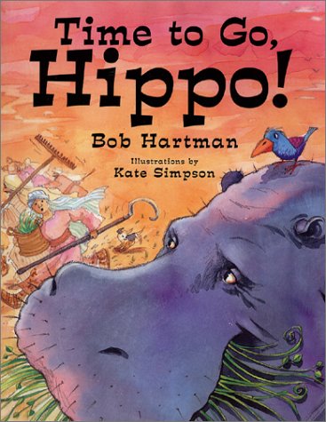Book cover for Time to Go Hippo