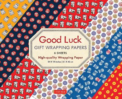 Book cover for Good Luck Gift Wrapping Papers - 6 Sheets