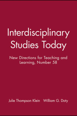 Cover of Interdisciplinary Studies Today