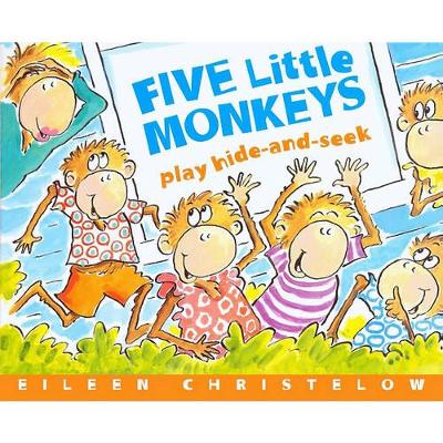 Book cover for Five Little Monkeys Play Hide and Seek