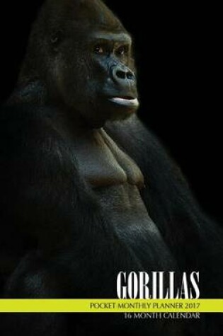 Cover of Gorilla Pocket Monthly Planner 2017