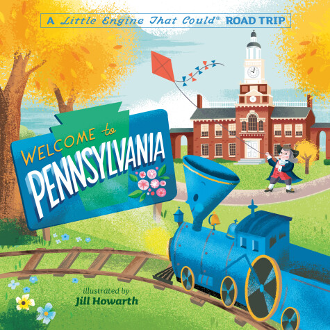 Book cover for Welcome to Pennsylvania: A Little Engine That Could Road Trip