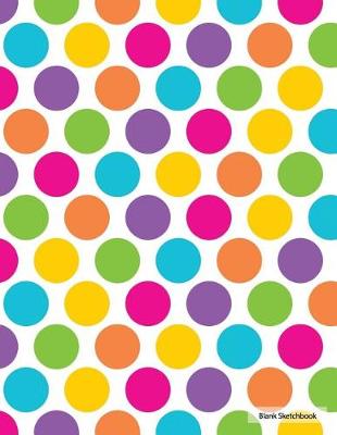 Book cover for Blank Sketchbook - Colorful Dots