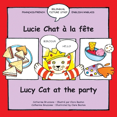 Cover of Lucy Cat at the Party/Lucy Chat à la fête