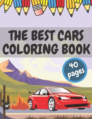 Cover of The Best Cars Coloring Book