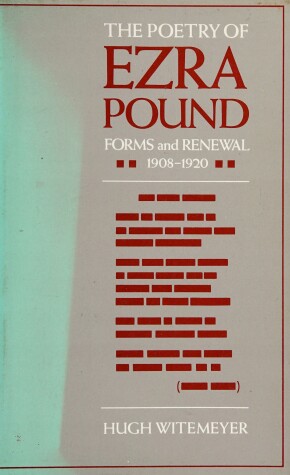 Book cover for The Poetry of Ezra Pound