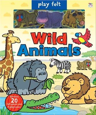 Book cover for Play Felt Wild Animals