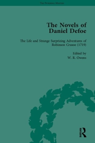 Cover of The Novels of Daniel Defoe, Part I Vol 1