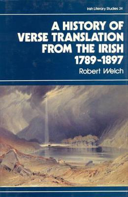 Cover of The History of Verse Translation from the Irish 1789-1897