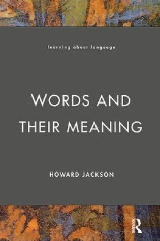Cover of Words and Their Meaning