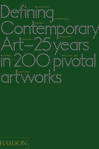 Cover of Defining Contemporary Art