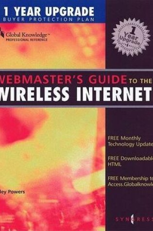 Cover of Webmasters Guide to the Wireless Internet