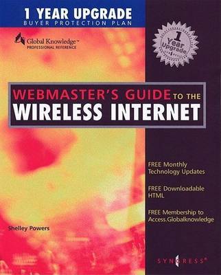 Cover of Webmasters Guide to the Wireless Internet